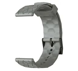Ремінець Primolux Dimond силіконовий для годинника Amazfit Bip 5 / Bip 6 - Grey - мініатюра 2