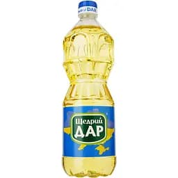 Масло подсолнечное Щедрий Дар рафинированное 850 мл (890082)