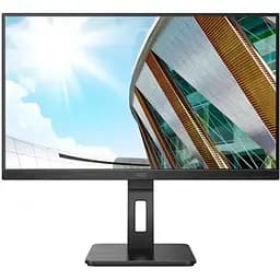 Монитор TFT 27" AOC U27P2CA, IPS 4K UHD, 4ms, HDMIx2, DP, USB-hub, USB-C, HAS, Pivot, колонки, черный (U27P2CA)