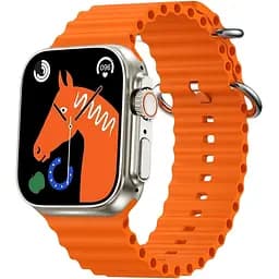 Смарт-часы Skmei S234 силиконовый ремешок silver orange (16700)