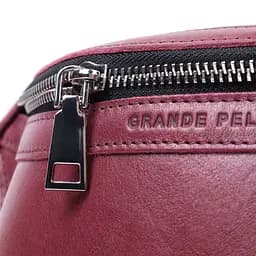 Бананка для жінок Grande Pelle із натуральної шкіри 25х15х4.5 см sum0027023 - мініатюра 7
