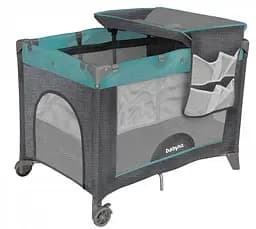 Манеж-ліжечко Babyhit Aquamarin, сірий (71711)