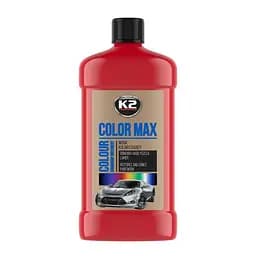 Полироль для кузова K2 Color Max восковый красный 500мл(K025CE)
