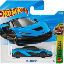 Базовая машинка Hot Wheels Exoticars McLaren W1 голубая (5785) JJJ39-N521