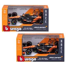 Автомодель MCLAREN F1 MCL38 (2024) Bburago 18-38214 масштаб 1:43 - мініатюра 4