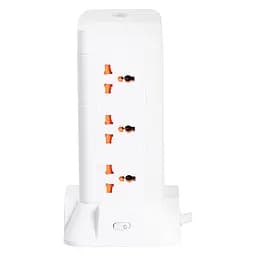 Мережевий фільтр-подовжувач TOWER 9 розеток LED-лампа 3USB + 1PD 4,8 метра Yiwu HP-5-7MF - мініатюра 28