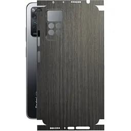 Захисна плівка StatusSKIN для Xiaomi Redmi Note 11 pro 5G Корпус Вініл Дерево сріблясто-чорне