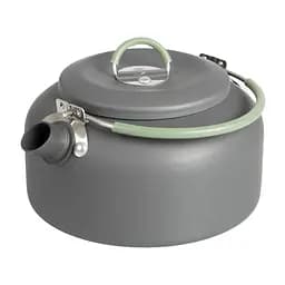 Набір посуду Bo-Camp Explorer XL 4 Pieces Hard Anodized Grey/Green (2200249), Сірий - мініатюра 8