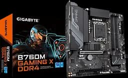Материнська плата Gigabyte B760M Gaming X DDR4 LGA 1700 (B760M GAMING X DDR4) Б/В