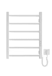 Електрична рушникосушарка HF Leeds 570x430 white matte 6.1.0800.06.WM, Білий матовий, універсальне (коннектор), Електронний - мініатюра 2