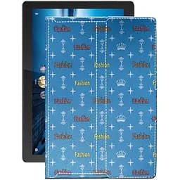 Чохол StatusCASE з екошкіри для планшету Lenovo Tab M10 X605L LTE Фешн блакитний