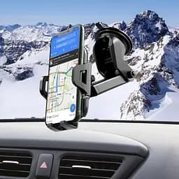 Автотримач Hoco CA76 Car Mount Holder (Black) [64528] - мініатюра 3