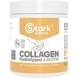 Коллаген Stark Pharm Collagen Hydrolyzed Biotin 300 капсул