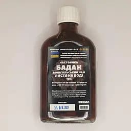 Водная настойка на листьях бадана монгольского чая 200 мл