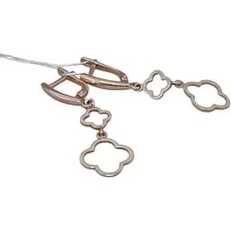 Золоті сережки-підвіски Родинні коштовності Конюшина. 1720559