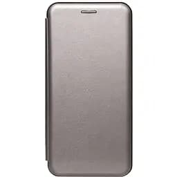 Чохол-книжка Toto Book Rounded Leather Case HuAwei Y7 2019 Gray - мініатюра 2