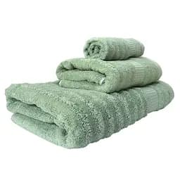 Набір рушників Lovely Svi 3 шт.: 70 x 140 см, 50 x 90 см, 33 x 33 см Зелений (701404)