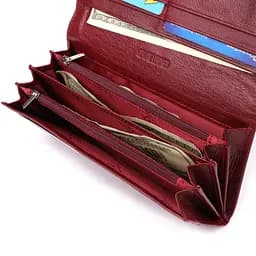Жіночий гаманець з кишенею для телефону з натуральної шкіри ST Leather 19х10х3 см acs0029692 - мініатюра 7