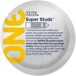 Презервативи латексні One Super Studs