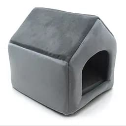 Будиночок для собак та котів Zoo-hunt Елегант сіра №2 345х390х385 мм (ZH49698252-1)