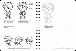 Скетчбук ОКО Sketch Book Скетчбук Малюємо мангу та аніме експрес курс українською O SB MA - мініатюра 3