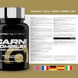 Карнітин Scitec Nutrition Carni Complex 60 капсул - мініатюра 2