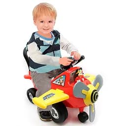 Толокар Kiddieland Літак пілота Міккі червоний (053561) - мініатюра 7