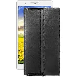 Чохол StatusCASE з екошкіри для планшету Impression ImPad 6414 Чорний глянець