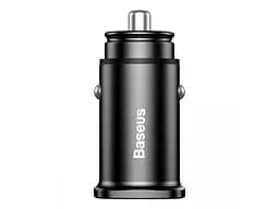 Автозарядка 2xUSB 30W (USB-A) QC3.0 Чорна Baseus (CCALL-DS01) - мініатюра 5