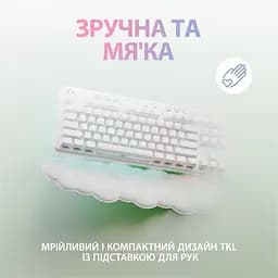 Клавіатура бездротова Logitech G715 Linear White (920-010692) - мініатюра 7