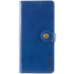 Кожаный чехол-книга GETMAN Gallant (PU) для ZTE Nubia V60 Синий