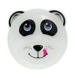 Тарелка секционная Baby Team Панда, 120 мл, белый (6000_панда)