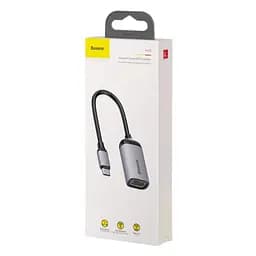 Перехідник Baseus Enjoyment Series Type-C to VGA+PD HUB Convertor CAHUB-O0G Dark Grey - мініатюра 6