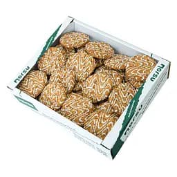  Печиво здобне пісочне Norsu Справжнє з білою глазур'ю 0.9 кг