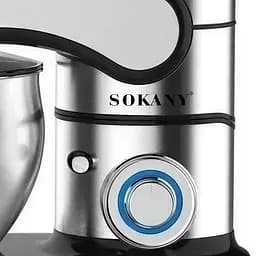 Планетарний міксер Sokany SK-05015 2000 Вт із чашею 8.5 л 6 режимів швидкості професійний тістоміс кухонний - мініатюра 3