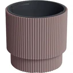  Кашпо для квітів Prosperplast Milly 2 круглий на підставці 400 мм марсал