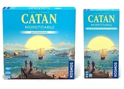 Настольная игра Rozum Набор дополнений к игре Катан: Мореплаватели + Мореплаватели. Дополнение для 5-6 игроков (укр.) (R102UA+1)