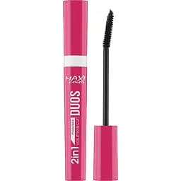Тушь для ресниц Maxi Color 2 в 1 Mascara Volume&Curl 10 мл