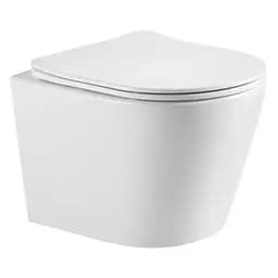 Унитаз подвесной Mixxus Bevel-0302-R 520x360x365 мм, Rimless MI6709, Белый