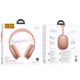 Бездротові накладні навушники HOCO W65 Happy BT headphones Orange (6942007650380) - мініатюра 2