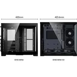 Корпус для ПК Lian Li O11 Dynamic Mini V2, Black (G99.O11DMIV2X.00) - мініатюра 9