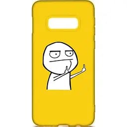 Чохол-накладка Toto Cartoon Soft Silicone TPU Case Samsung Galaxy S10e FK 2 Yellow