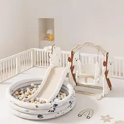 Дитячий ігровий комплекс Mealux Koda White/Coffee (KD-B021 White/Coffee) - мініатюра 11