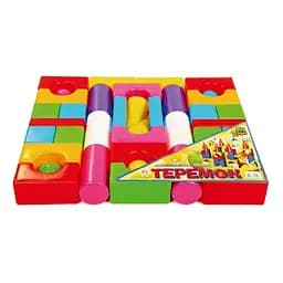 Детский конструктор «Теремок» «Большой» из блоков MToys 55 см det0013033