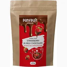 Полуниця сублімована Panfruit в шоколаді 50 г