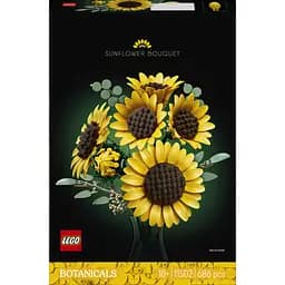 Конструктор LEGO Botanicals Букет соняшників 686 деталей (11502) - мініатюра 2