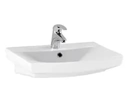 Умывальник мебельный Cersanit Carina 55 см с отверстием Белый K31-005 30412