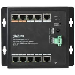 Коммутатор Dahua 8 портов неуправляемый PoE (DH-PFS3111-8ET-96-F)