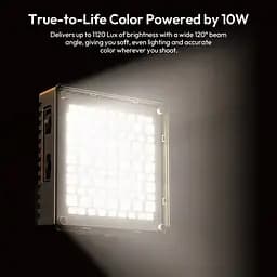 Накамерне світло Ulanzi C01RGB 10W Pocket light (L205) - мініатюра 5