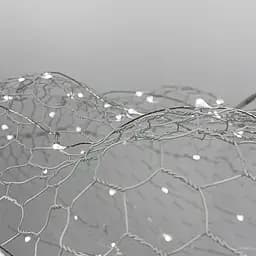 Декоративна люстра-хмаринка LED CLOUD у білому корпусі 80х45 см | Арт. MJ 83-800 WT | Line F - мініатюра 2